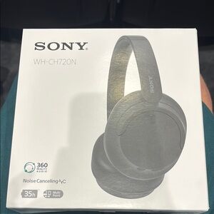 Sony WH-CH720N Black Wireless Headphones